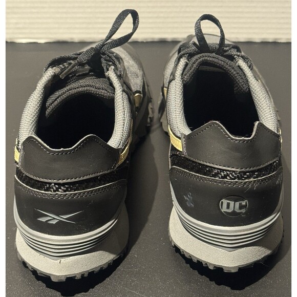 DC X Reebok LX 2200 Batman Core Black Matte Gold Grey HQ4584 Sneaker Shoe Sz 11 main image 4